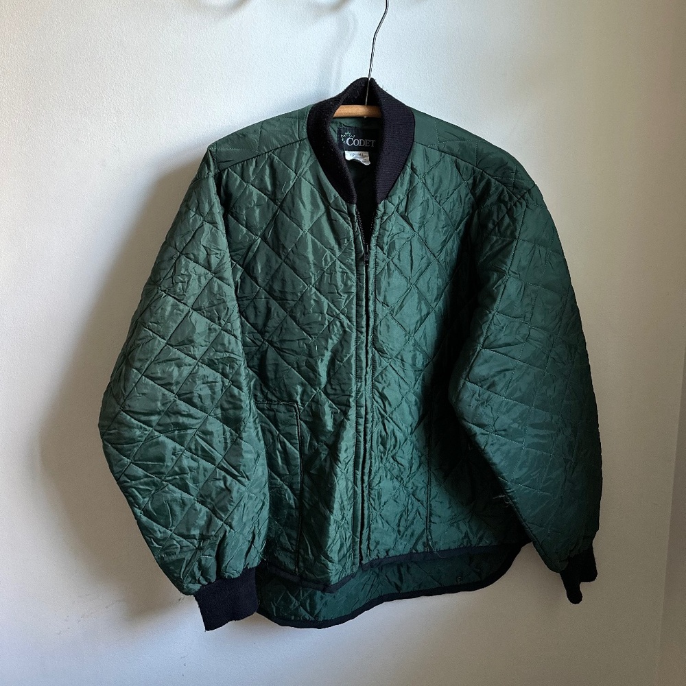 Vintage 80s quilted coat (Men’s XL)